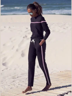 Pantalon d'intérieur pantalon de relaxation à rayures