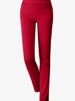 Pantalon droit classique avec ceinture élastique