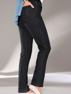 Pantalon droit classique avec ceinture élastique