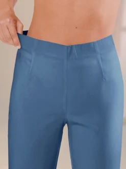 Pantalon droit classique avec ceinture élastique