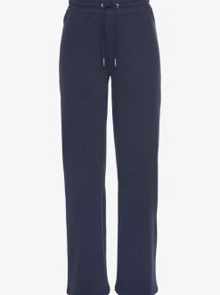 Pantalon détente large pantalon molletonné avec nervures sur l'avant de la jambe