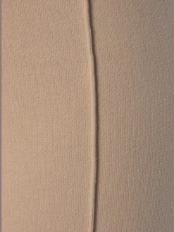 Pantalon détente large pantalon molletonné avec nervures sur l'avant de la jambe