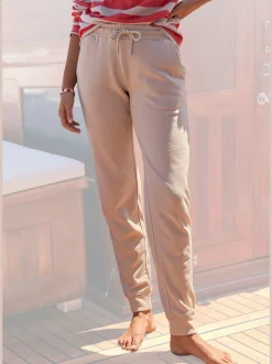 Pantalon détente pantalon molletonné à la largeur confortable