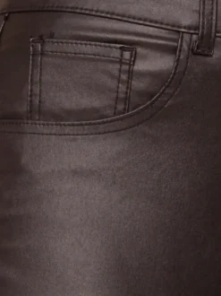 Pantalon effet ventre plat coupe skinny tendance