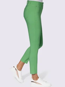 Pantalon en bengaline extensible et indéformable coupe étroite