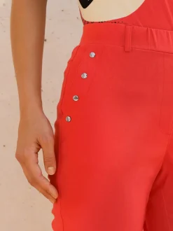 Pantalon en bengaline qualité viscose douce