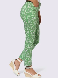 Pantalon en bengaline 77% viscose