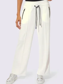 Pantalon en jersey qualité jersey extensible, souple et confortable