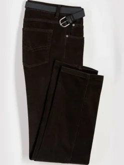 Pantalon en velours côtelé qualité velours