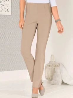 Pantalon femme ceinture élastique
