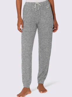 Pantalon femme effet tricot coupe décontractée