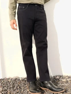 Pantalon finitions très contrastées
