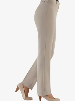 Pantalon fluide classique femme pli repassé