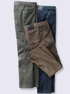 Pantalon imitation velours