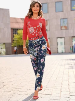Pantalon imprimé qualité coton