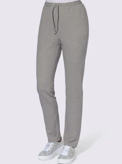 Pantalon jogger à taille élastique avec cordon