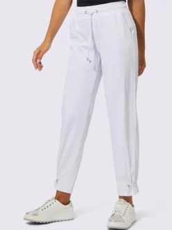 Pantalon jogpant en jersey extensible avec ceinture élastique