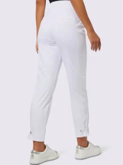 Pantalon jogpant en jersey extensible avec ceinture élastique