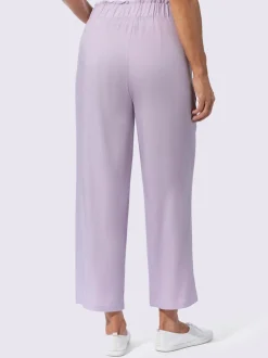 Pantalon large ceinture élastique