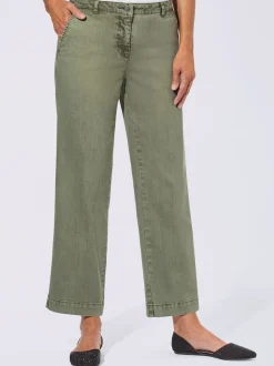 Pantalon large 96% coton