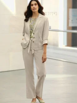 Pantalon 55% lin