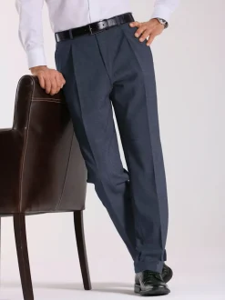 Pantalon à pinces homme coupe classique