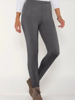 Pantalon plissé jersey fin