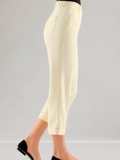 Pantalon sept huit décontracté à poches avant