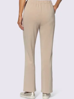 Pantalon sweat en molleton avec poches latérales