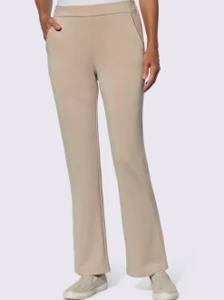 Pantalon sweat en molleton avec poches latérales