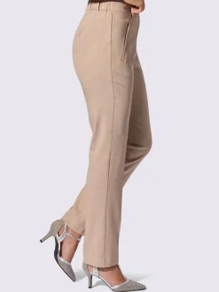 Pantalon tissé forme parfaite grâce à l'élasticité