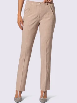 Pantalon tissé forme parfaite grâce à l'élasticité