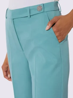 Pantalon tissé 63% lyocell (tencel)