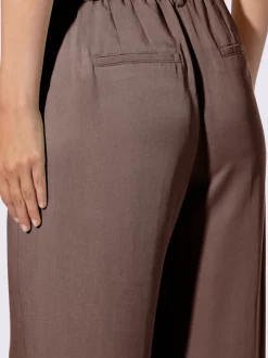 Pantalon tissé pur lyocell