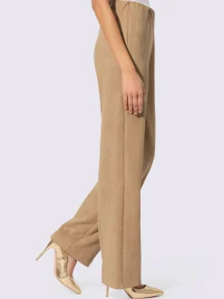 Pantalon toucher velouté