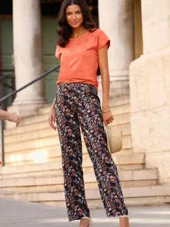 Pantalon viscose douce et fluide
