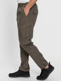 Pantalon zip-off ceinture élastique confortable