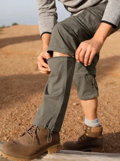 Pantalon zip-off ceinture élastique confortable