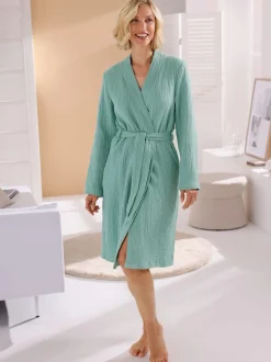 Peignoir qualité mousseline