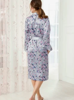 Peignoir satin