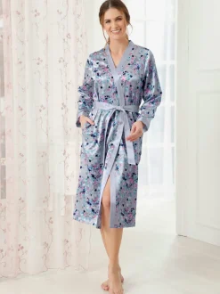 Peignoir satin