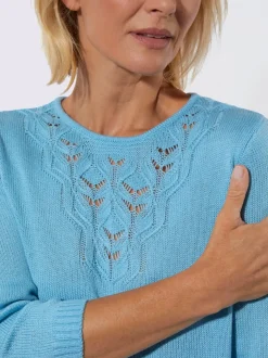 Pull ajouré ajouré