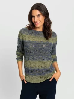 Pull ajouré moelleux