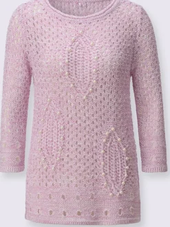 Pull ajouré qualité estivale