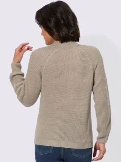 Pull à col montant