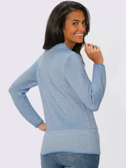 Pull à col montant 50% coton