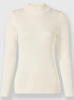 Pull à col montant 65% viscose