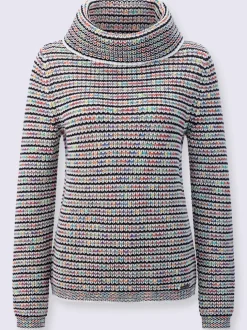 Pull à col roulé 50% coton
