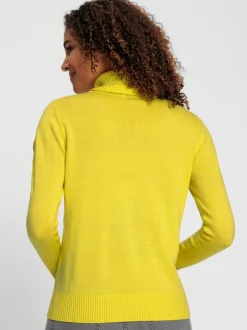 Pull à col roulé doux et moelleux