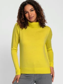 Pull à col roulé doux et moelleux